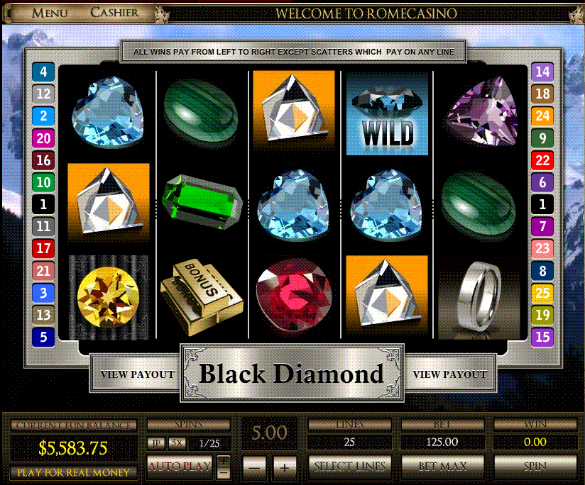 Black Diamond Video Slot